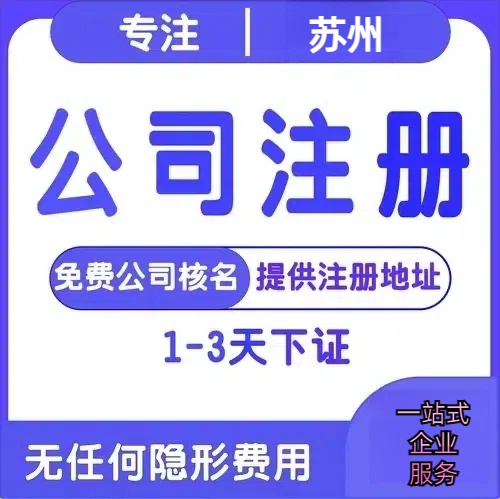 四川苏州创业详情了解+营业执照注册全流程解析—附代理记账报税价格
